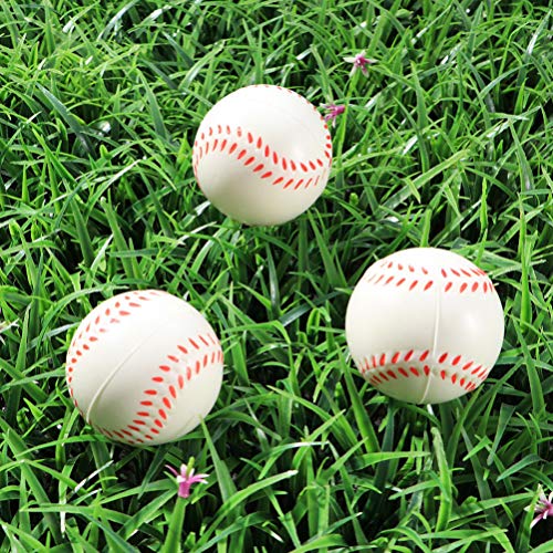 Toyvian Mini Bolas de Esportes de Espuma para Crianças Adultos Mini Beisebol Futebol Basquete Futebo