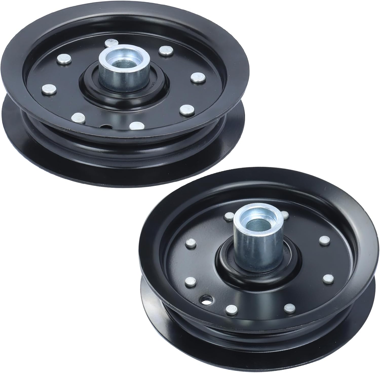 605512 Pulley with 604219 Hustler Deck Pulley Replaces Hustler 605512 Idler Pulley, 604219 Pulley 603986 for Hustler Raptor 52" 42" 36" 938605 937854 939223 935759 934794 Hustler Raptor SD 48"