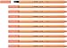 Produktbild STABILO - Fineliner - point 88-10er Pack - apricot