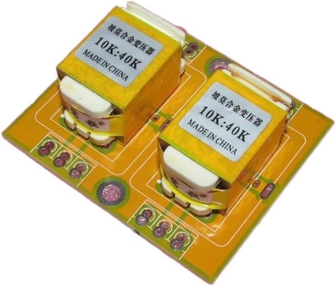 MeLphi Permalloy 10K:40K Audio Transformer Copper Plated Shield 2X Boost Transformer Frequency Response 20Hz ~ 62KHz -1.5DB (Size : RCA to RCA)