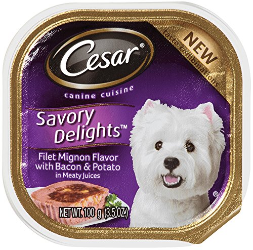 Cesar Canine Cuisine Savory Delight Filet Mignon, 3.5 Oz #TOP25