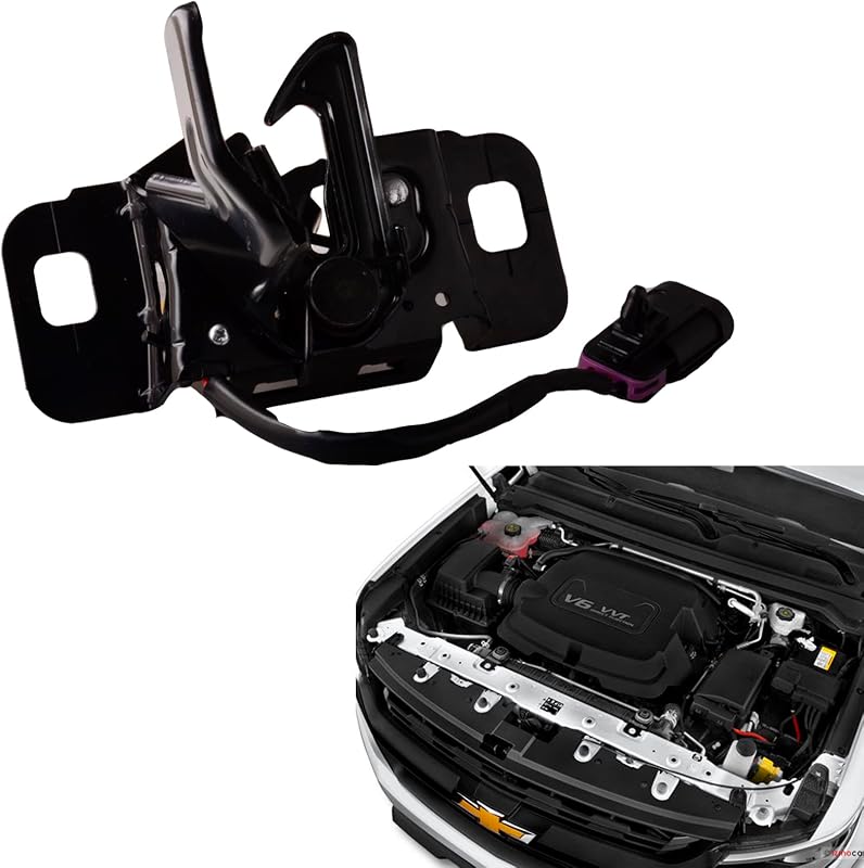 Fechadura do capô dianteiro unikpas para Chevrolet Colorado 2015–2018 – 1 unidade