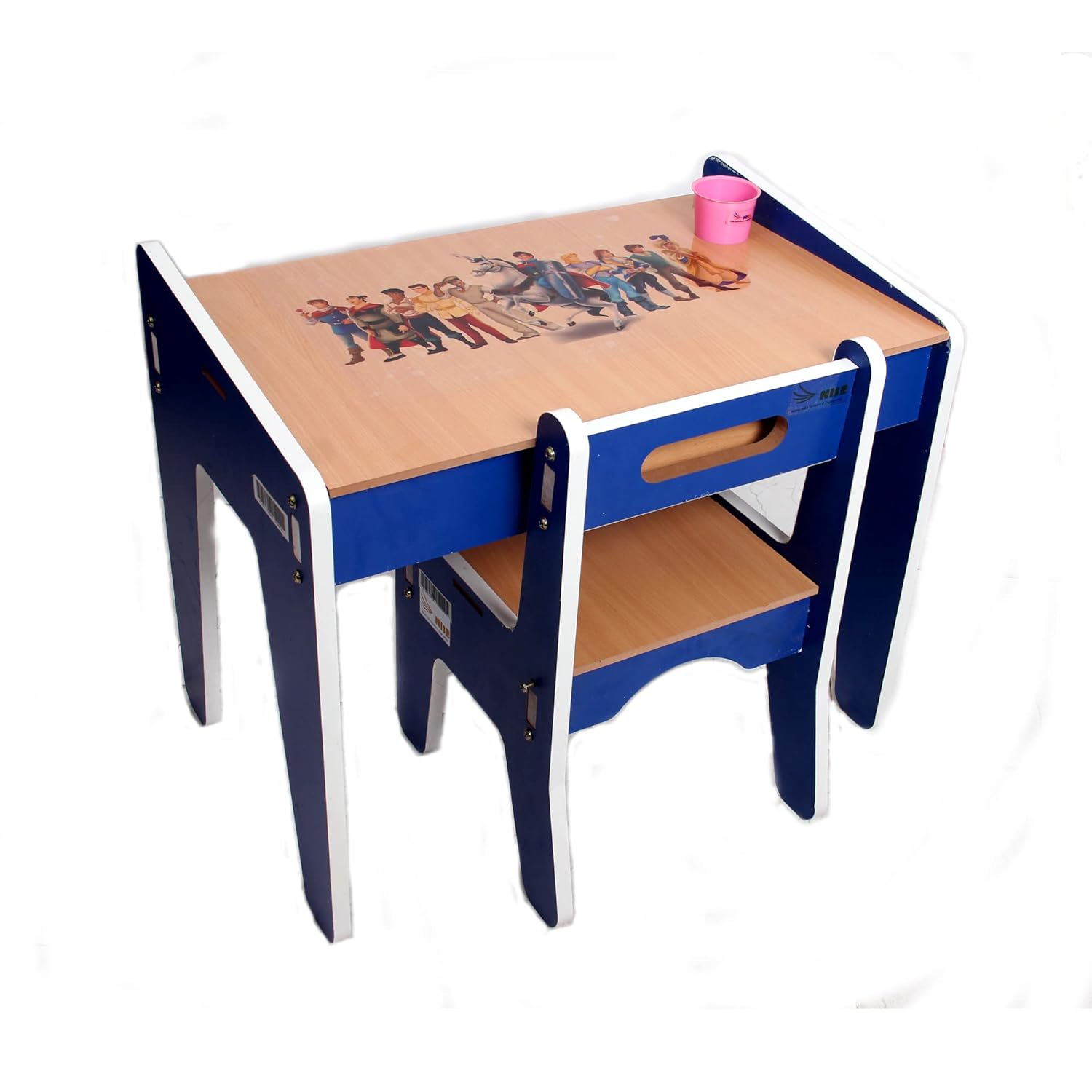 Novel India Kids Study Table & Chair Set Strong and Beautiful Design