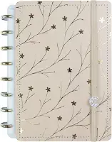Caderno Inteligente, A5, Miss Floral By Giulia Benite, 155x220 mm, 80 Folhas
