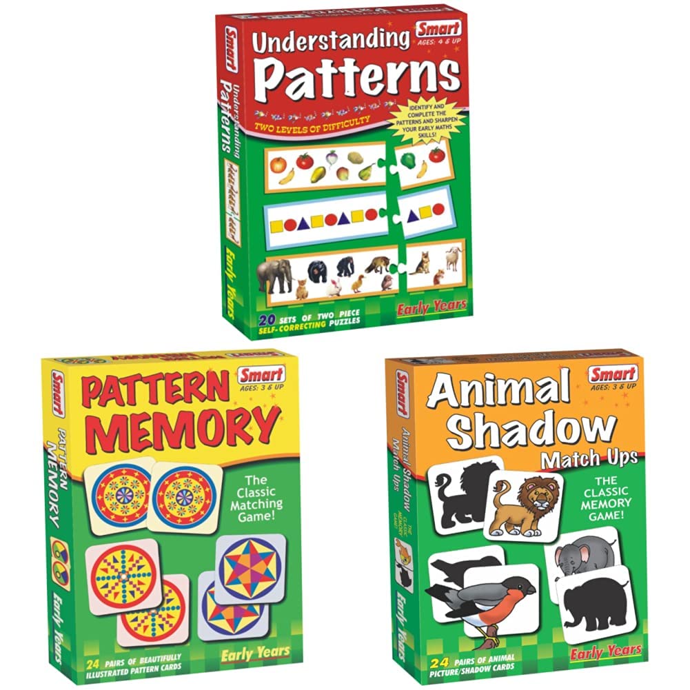 Buy Smart Understanding Patterns Puzzle (Multi-Color, 40 Pieces ...