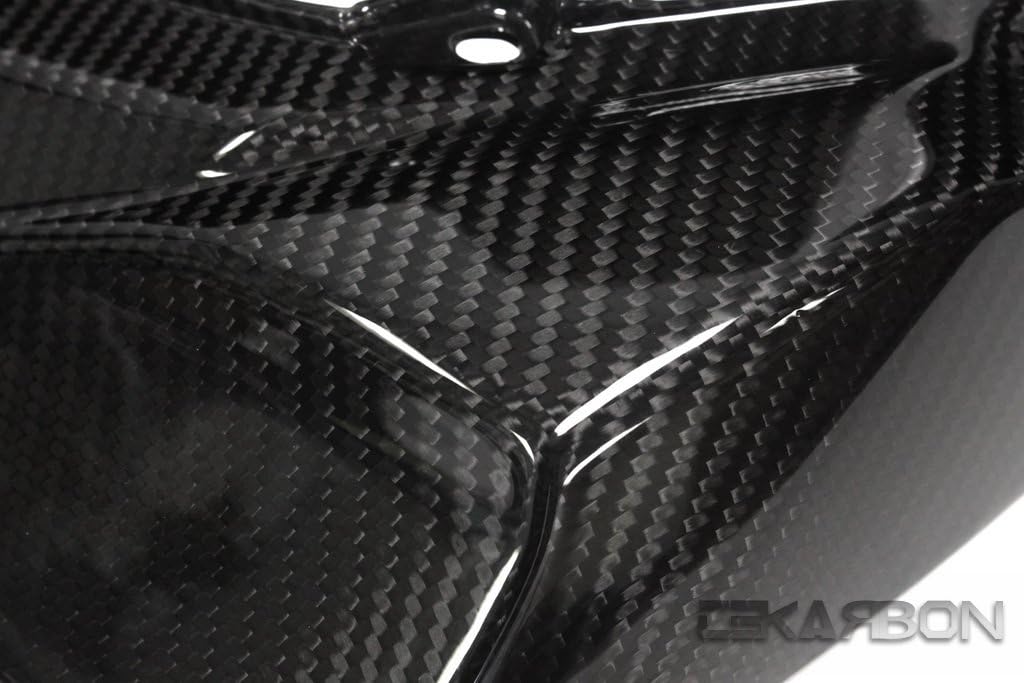 Replacement for Tail Fairing, Kawasaki ZX10R (2016-2020), Carbon Fiber, 2x2 Twill Weave