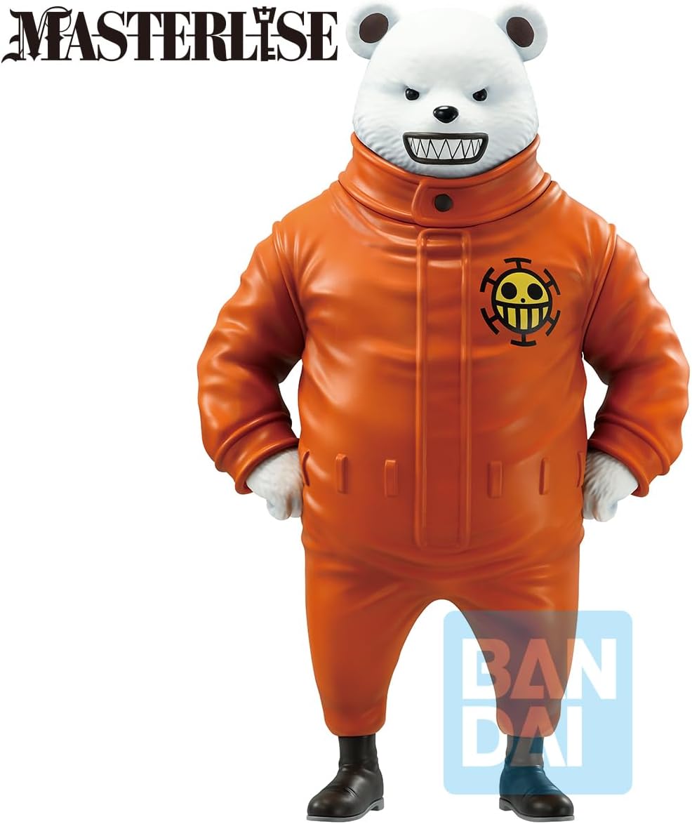 Ichibansho Figure - One Piece - Bepo (The Unbreakable Law) Masterlise Collectible Statue