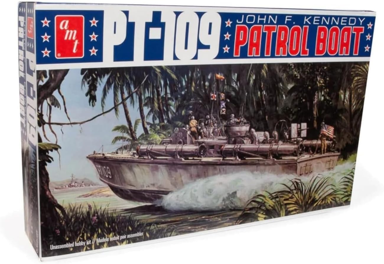 プラモデル :: 船 & 潜水艦 :: WW.II アメリカ海軍 魚雷艇 PTボート PT-109 ジョン・F・ケネディ艇