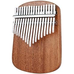 Mini Doigt Kalimba Pouce Piano 17 Touches Kalimba Pouce Piano Acajou Épicéa Panneau Rond Instrument Classique Clavier en… - Les Beatles, Paul McCartney, John Lennon, RIngo Starr, George Harrison