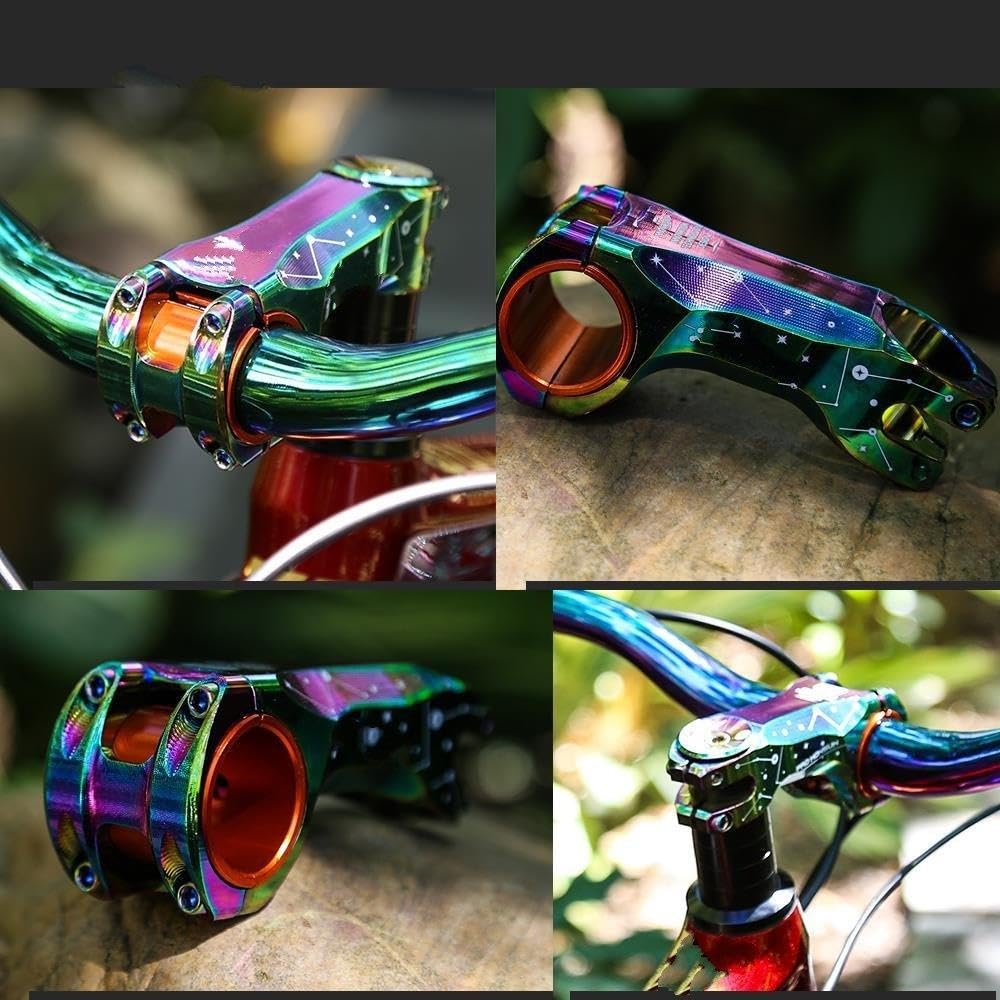 Do MTB XC 31,8 * 28,6 MM Części kierownicy -17 stopni Ultralekki mostek rowerowy szosowy 90 mm Mostek kierownicy