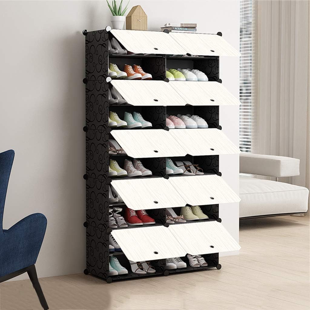 Étagère à chaussures modulaire : l'armoire tour élégante et robuste pour vos bottes