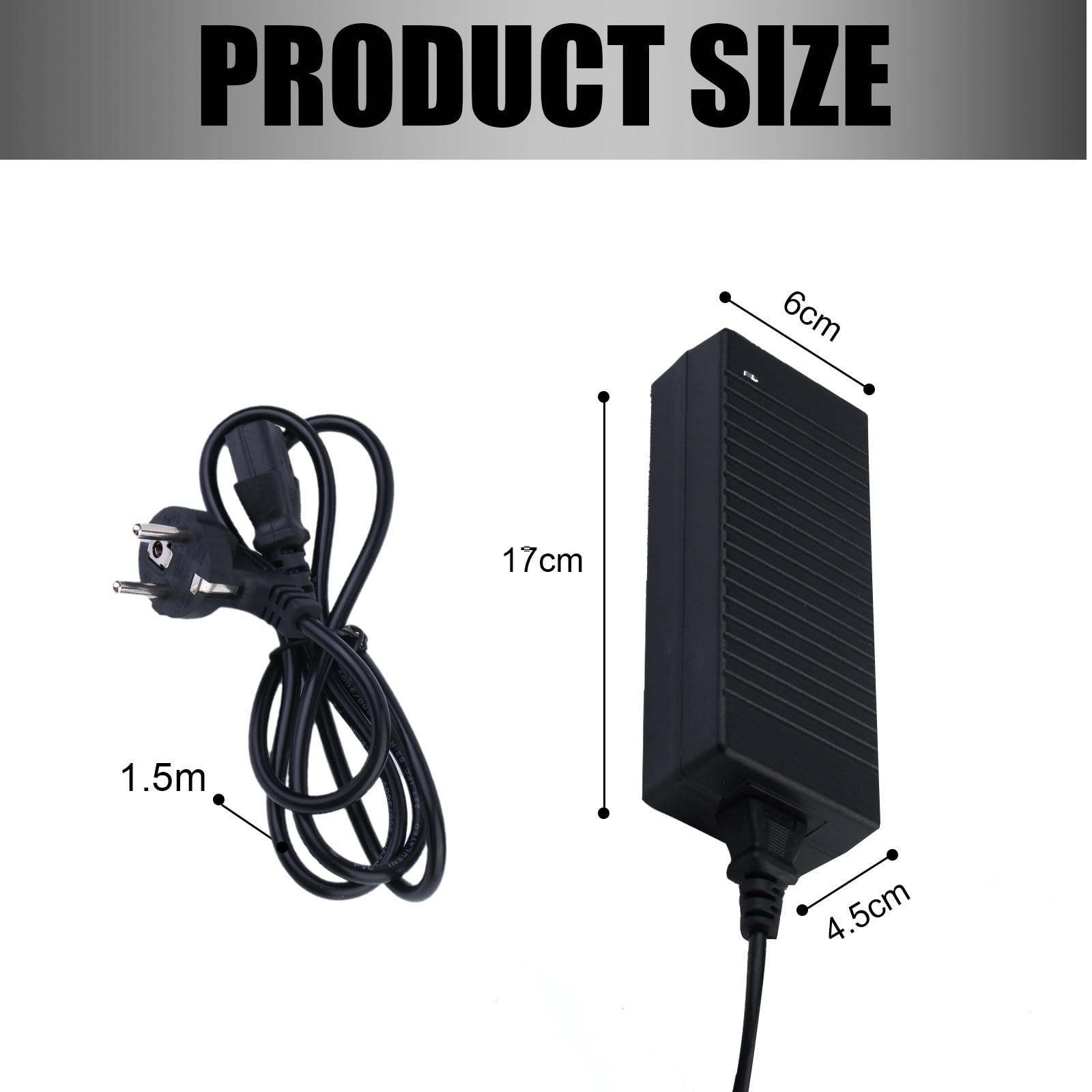 Trasformatore di tensione da 240 V a 12 V 10 A, adattatore di alimentazione per auto, 12 V, 10 A, adattatore per auto, adattatore 12 V, 10 A, 120 W, AC-DC, per scatola frigo, lampade a LED e