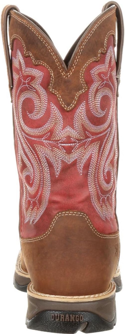 Durango Womens Lady Rebel 10" Waterproof Composite Square Toe