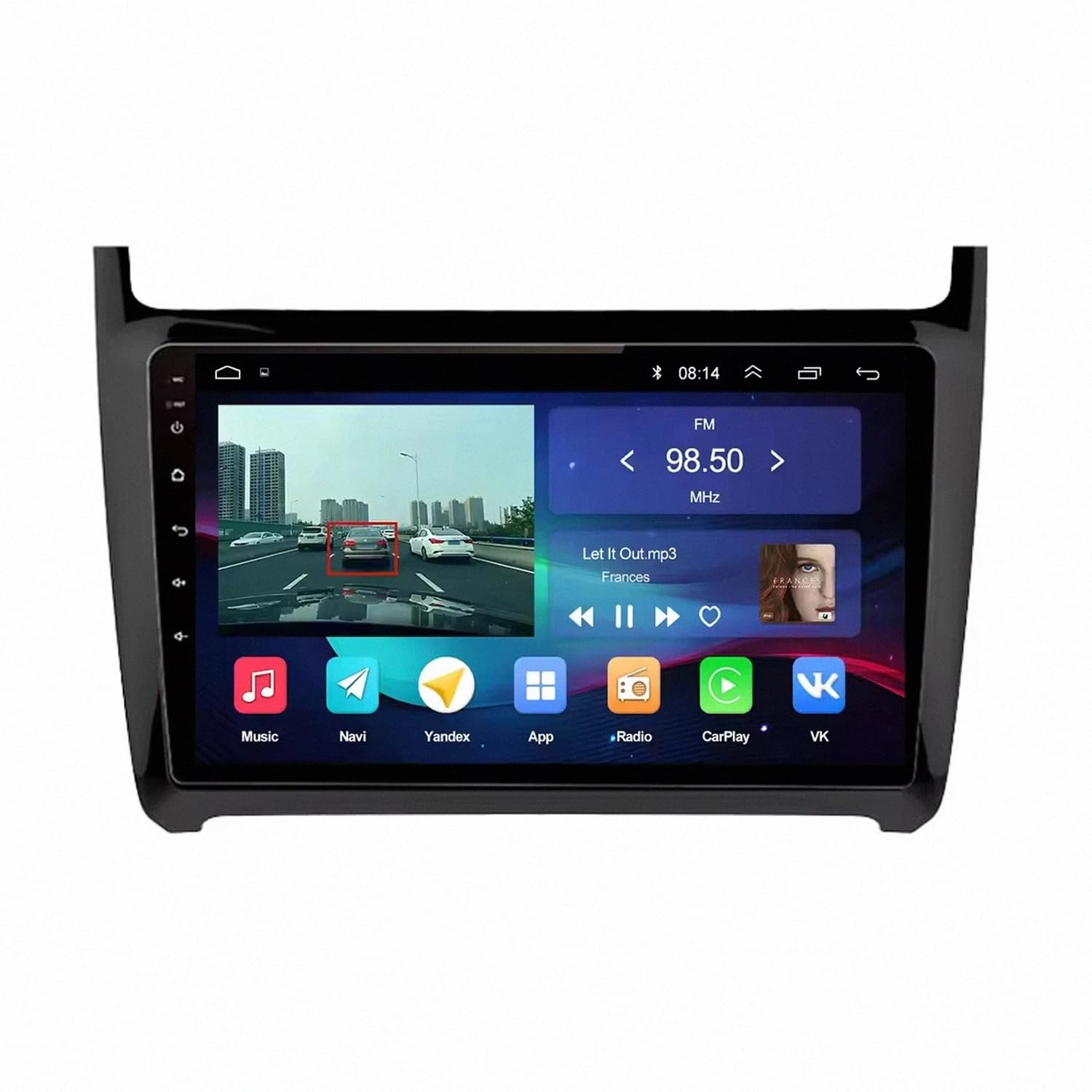 Ekran Apple Car Play I Android Auto dla Volkswagen Touareg I 1 GP 2002-2010 Odbiorniki Car Audio, Wyświetlacz Hd, Przenośna Nawigacja Na Żywo, Odtwarzacz Muzyki I, 8 Rdzeń 4G+64G
