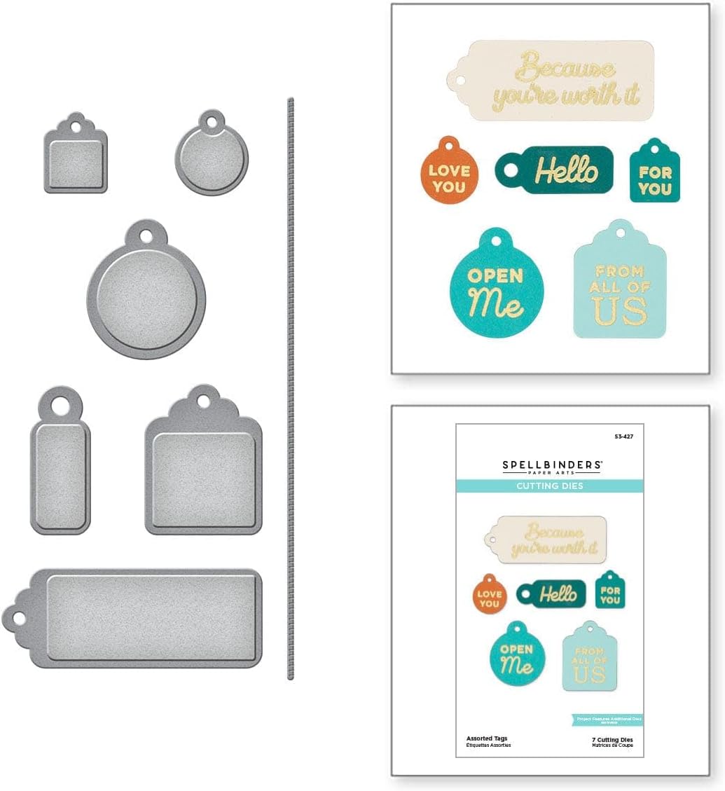 Etched Dies ASSTD Tags