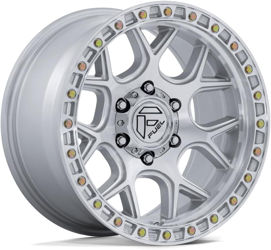 FUEL OFF-ROAD PUMA 17X9 5X5.04.53 V5033mm GLOSS SILVER W/MACHINED FACE - FC908SD17905012N