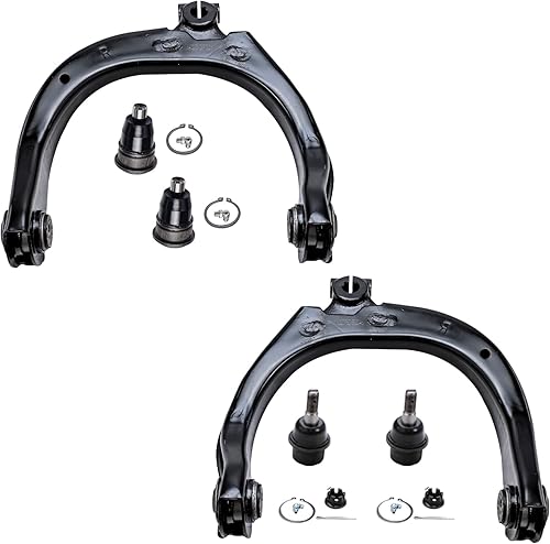 Miniatura 304 de Detroit Axle - Kit de extremo delantero de 14 piezas para Hyundai Tucson 2005-2009 Kia Sportage 2005-2010 2 brazos de control inferiores, 2 rótulas