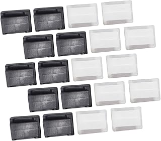 Uonlytech 100pcs Wire Clip Self Adhesive Cable Fixing Clamps Adhesive Mounts Cable Straps Wire Ties Cable Clamp Cable Holders Cable Ties Fixed Buckles Pa66 Nylon Electric Wire Fixing Seat