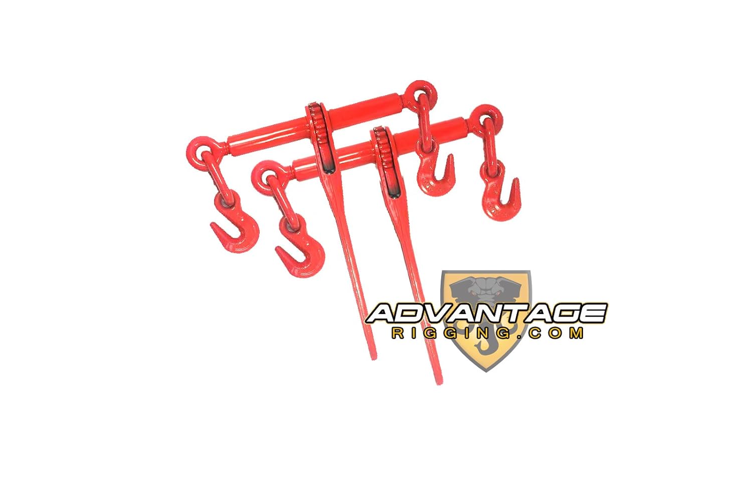 Advantage Rigging - 5/16" Transport Hauling Load Package for Trailer Loads - (2) Ratchet Binders