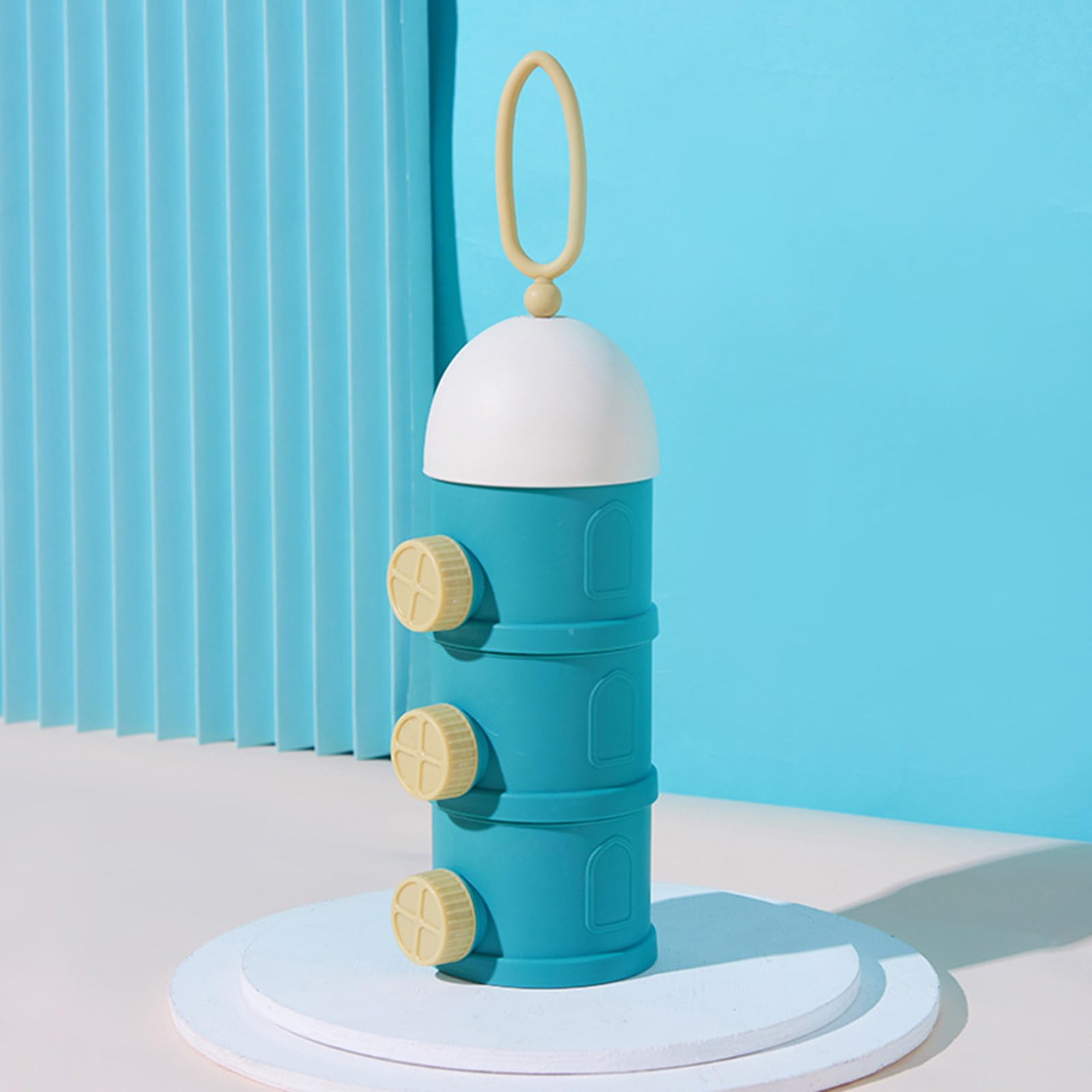 Lot De 2 Distributeurs De Lait En Poudre Portables Pour Bébé – Compartiments Multiples, Hygiénique Et Pratique En Voyage