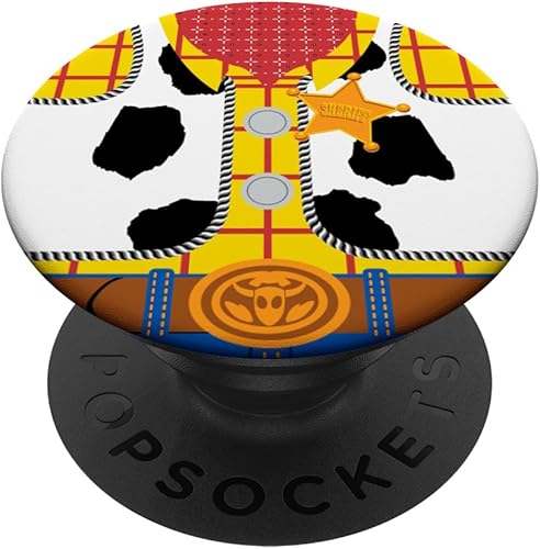 Disney and Pixar Toy Story 4 Woody Suit - PopSockets agarre y soporte para teléfonos y tabletas
