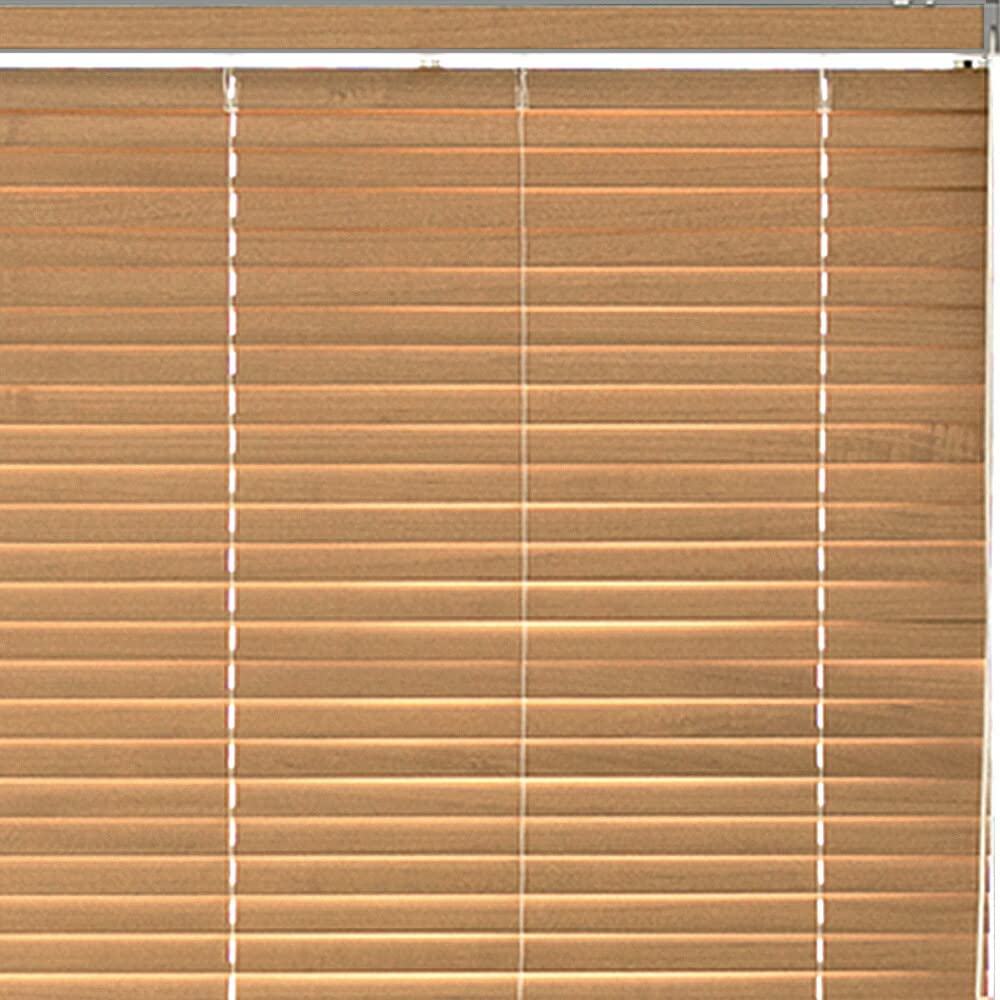 Amazon｜ReHOME カーテンレール取付 ウッドブラインド 木製 「幅