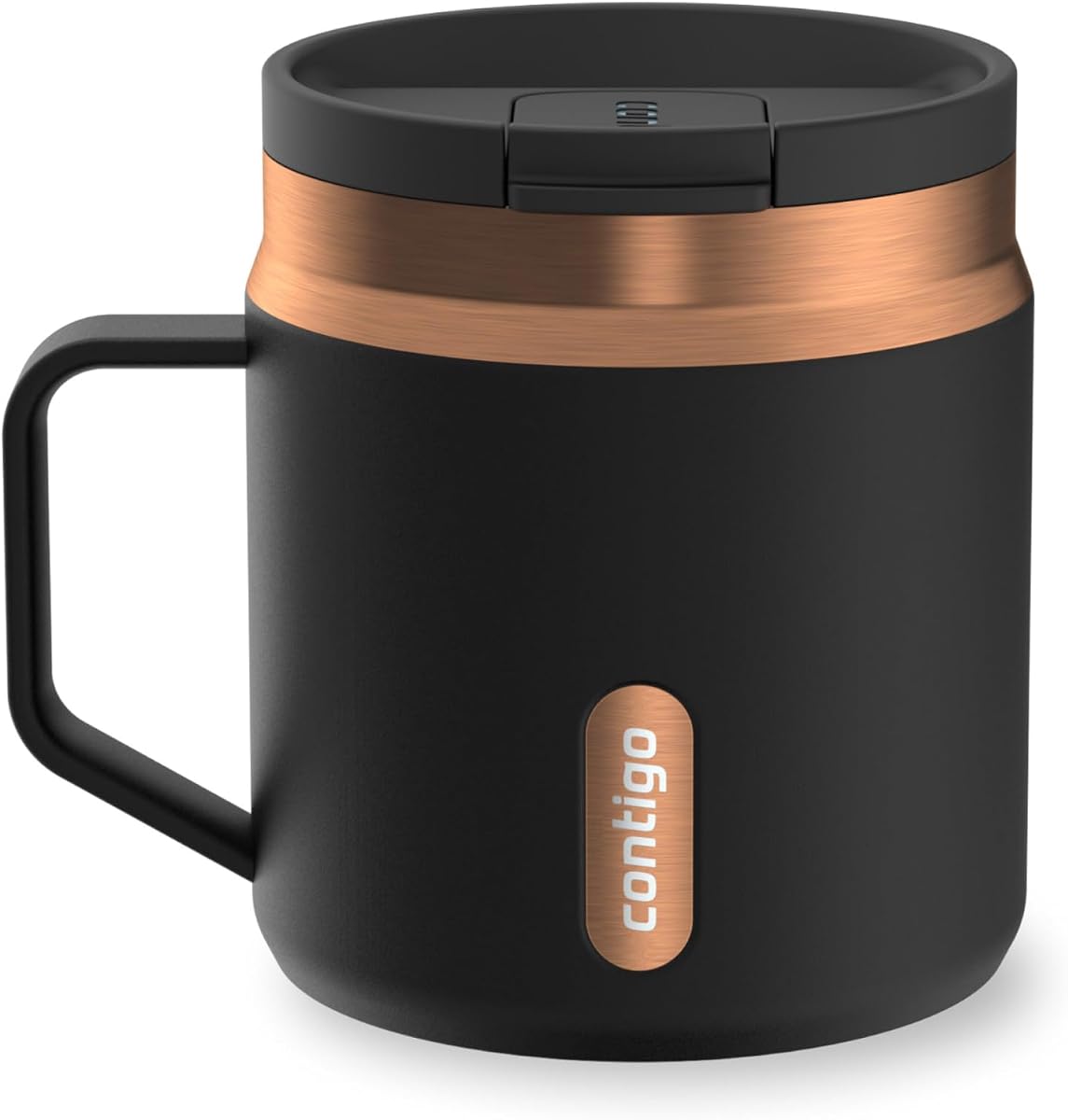 SnapSeal 14 oz Stainless Steel Vacuum-Insulated Water Bottle with Leakproof AutoClose Lid (Straw-Compatible), BPA-Free & Lead-Free, Dishwasher Safe
