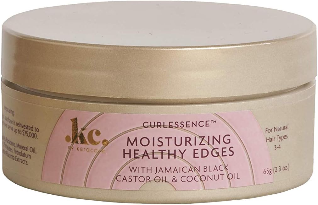 Curlessence Moisturizing Healthy Edges, 65 ml, Colour, 65 g (Pack of 1)