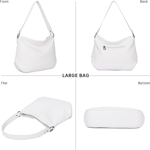 Vista 4 de Montana West Bolsos tipo hobo medianos para mujer, bolsos y bolsos clásicos con asa superior