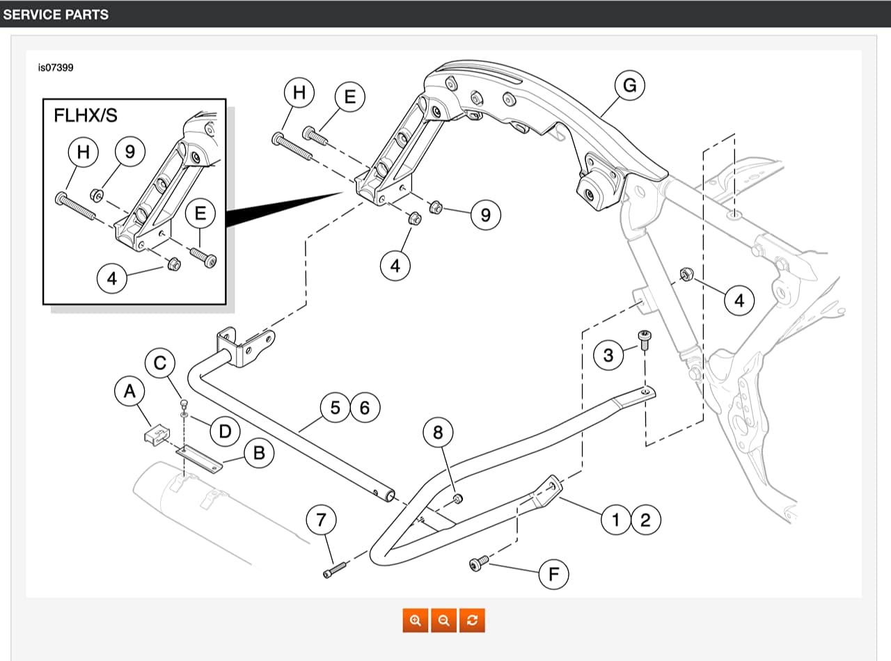 Gloss Black Rear Saddlebag Lower Supports Harley Davidson Touring Electra Street Glide Road King Ultra Classic Limited CVO 2014-2025 SaddleBags Bagger Guard Support Kit HD Right 90200504 Left 90200505