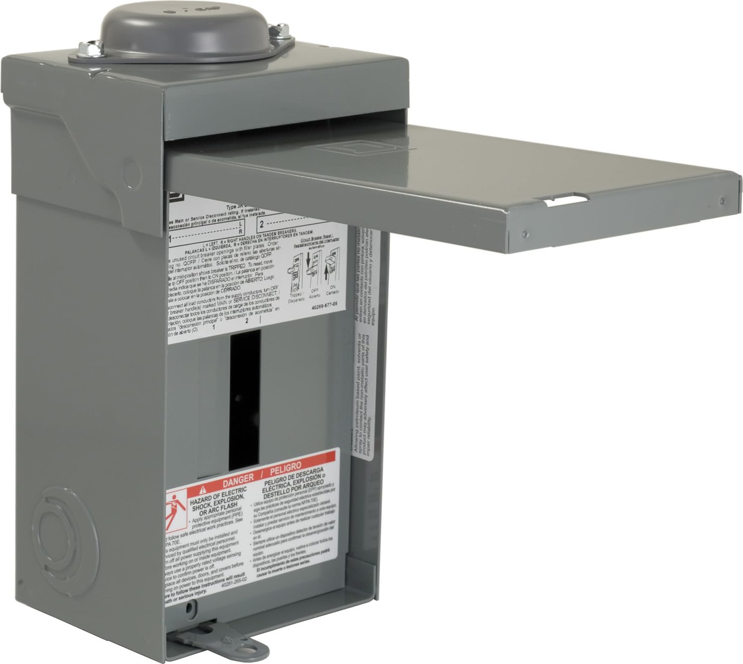 Square D - QO QO24L70RBCP Main Lug Load Center - Circuit Breaker