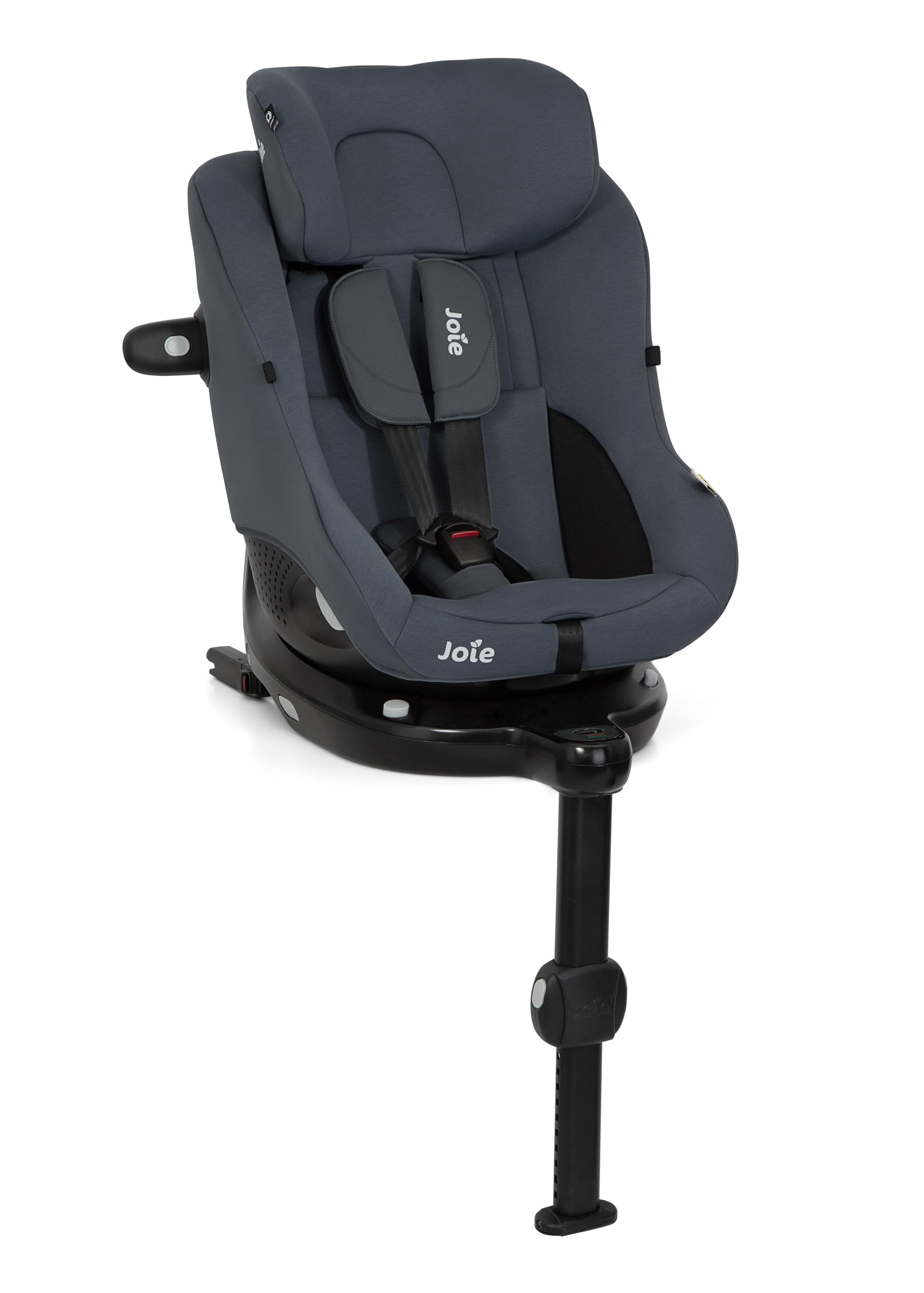 Joie i-Pivot™ 360 seggiolino auto R129 i-Size, ISOFIX, rotazione a 360°, testato ADAC – dalla nascita ai 4 anni (40–105 cm), Dark Slate