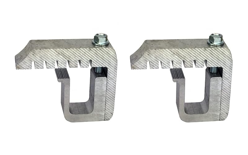 Kit com 2 Grampos G-991 para Capota de Caminhonete Ford Super Duty em Alumínio Estrutural