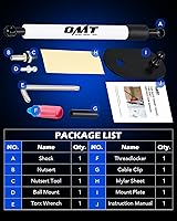 Vista 5 de Orion Motor Tech Asistencia para portón trasero de camiones, kit de asistencia para levantar el portón trasero de camionetas, amortiguador