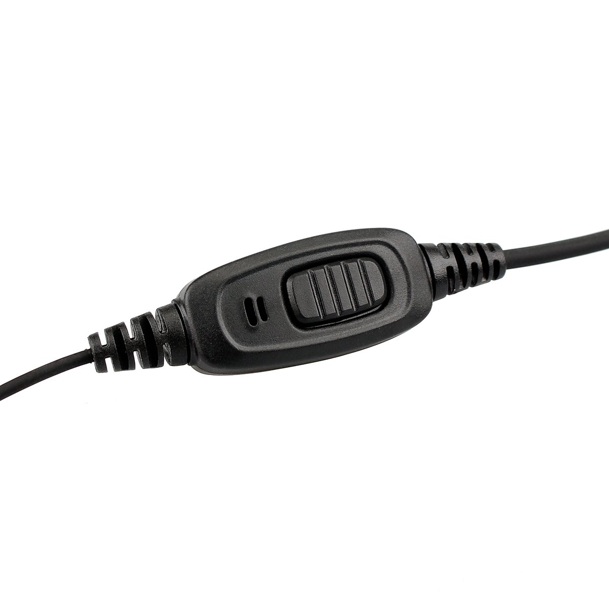 Retevis Estuche de 10 auriculares de radio bidireccional con micrófono de un solo cable para RT22 RT21 RT68 RT68H H777 H777H RT86A RT86S, compatible con Pxton Baofeng BF-888S BF-T26 Kenwood Walkie