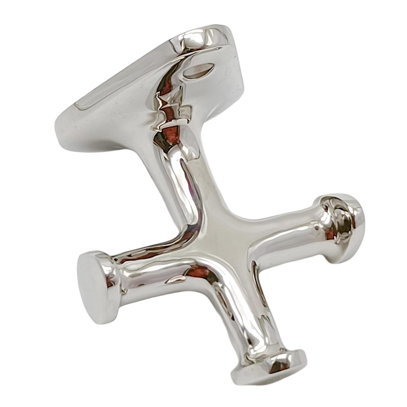 Marine Poller 4 PCS Marine Grade 316 Edelstahl Einzel Kreuz Poller Heavy Duty Klampe für Marineboote