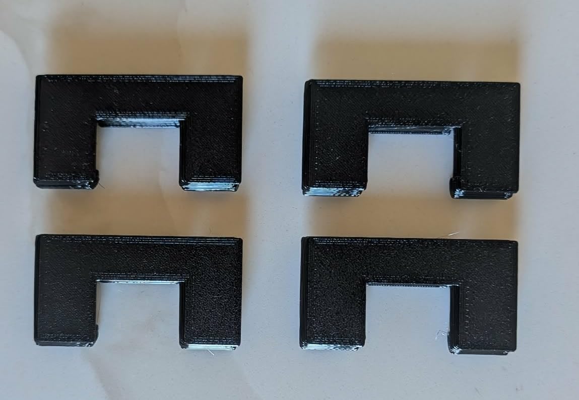 Replacement Clasps Locks for Walmart Mainstays Cake Carrier, Set of 4 (Black). Not for 2026 version.