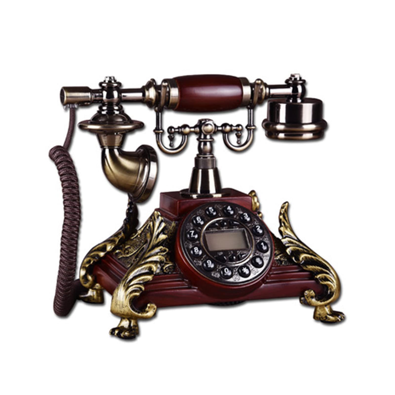Telefono Fisso Vintage, Telefono Con Filo Da Tavolo Con ID Chiamante, Telefonica Casa Ufficio Telefono, Particolarmente Adatto Per La Decorazione Domestica, Regali Aziendali