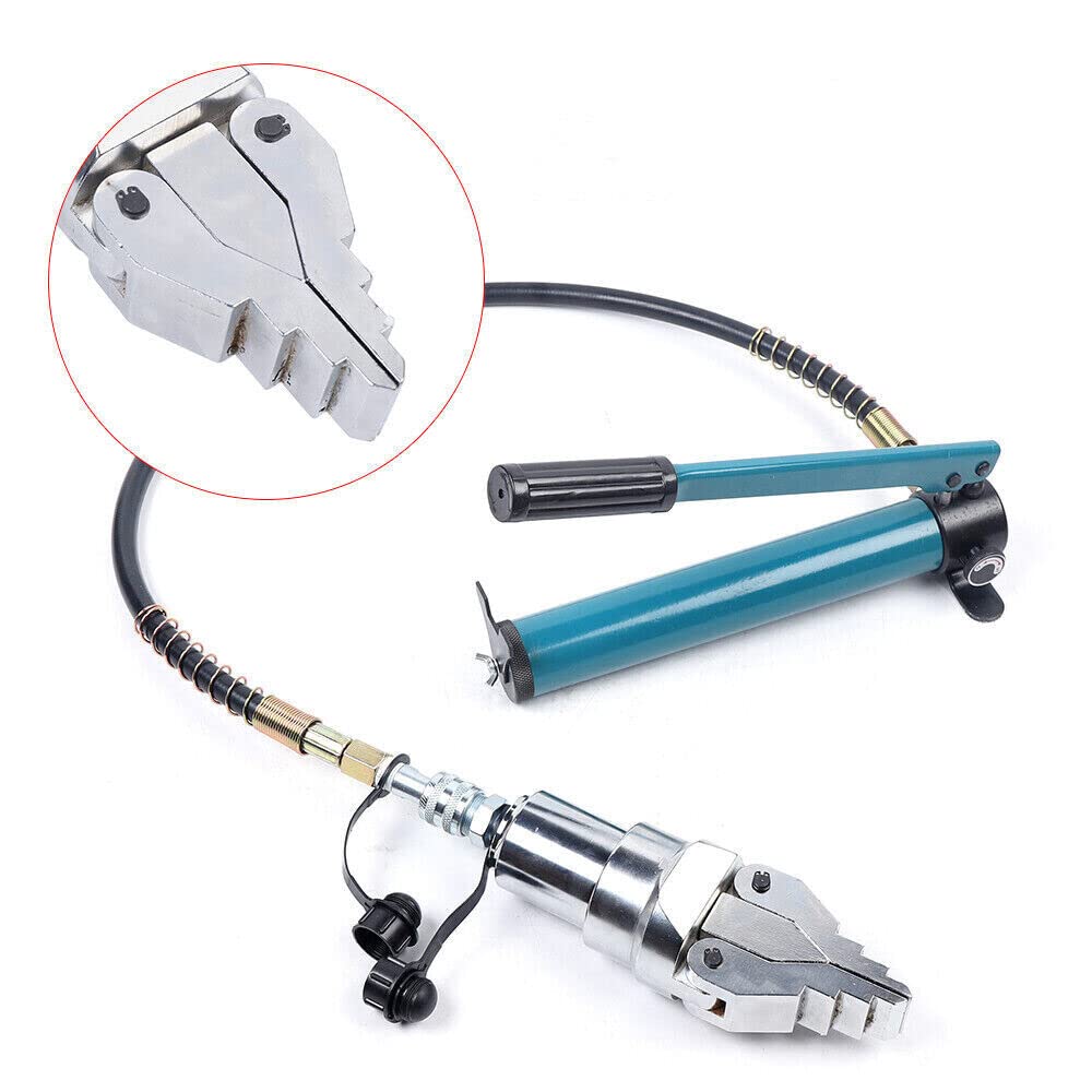 12T Pompa manuale idraulica, Spalato idraulico, Spargitore idraulico flangia idraulica, Spargitore flangia idraulica, Con configurazione standard del tubo