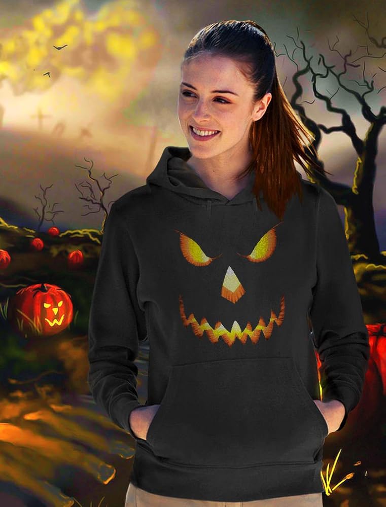 Jack o lantern sweatshirt womens Clearance