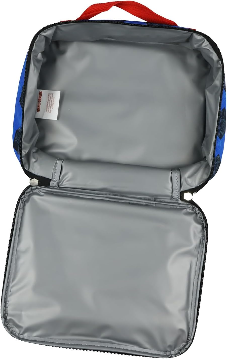 Transformers Lunch Box Autobots Optimus Prime Bumblebee Grimlock Insulated Lunch Tote Bag 10"