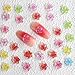 50pcs 3D Flower Nail Charms, Mixed Color Nail Art Charms, Resin Flower Petals Floral Nail Jewels Nail Decorations for Nail Art DIY Nail Accessories Nail Supplies for Women Girls