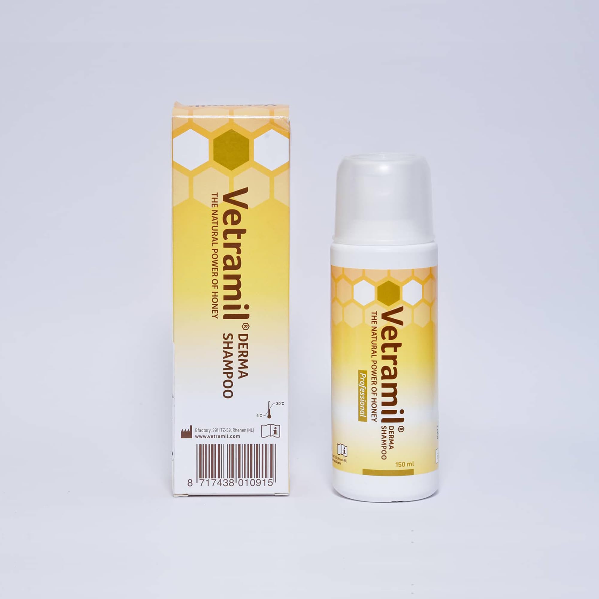 Vetina Vetramil The Natural Power of Honey Derma Dog & Cat Shampoo 150ml (B0CWLP5FVX) Amazon Price History, Amazon Price Tracker