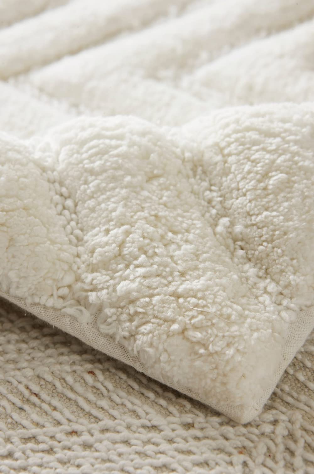 JOTEX Tappeto da bagno, bianco, 80 x 120, 1 pezzo