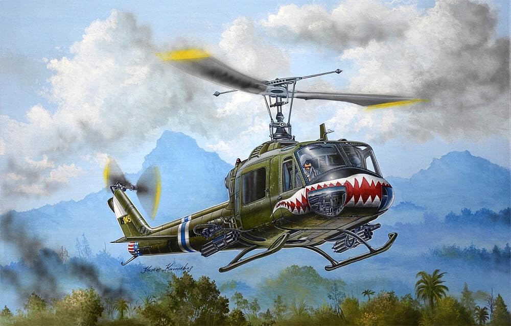 HobbyBoss 755112-1/35 UH-1B Huey Gunship 1:35 Scale