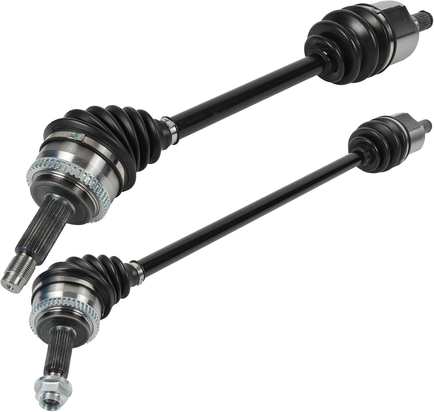 Pair Front Left Right CV Axle Shaft Assembly Fit 2014-2019 for Kia Soul 1.6L,2014-2019 for Kia Soul 2.0L NCV75053 NCV75051