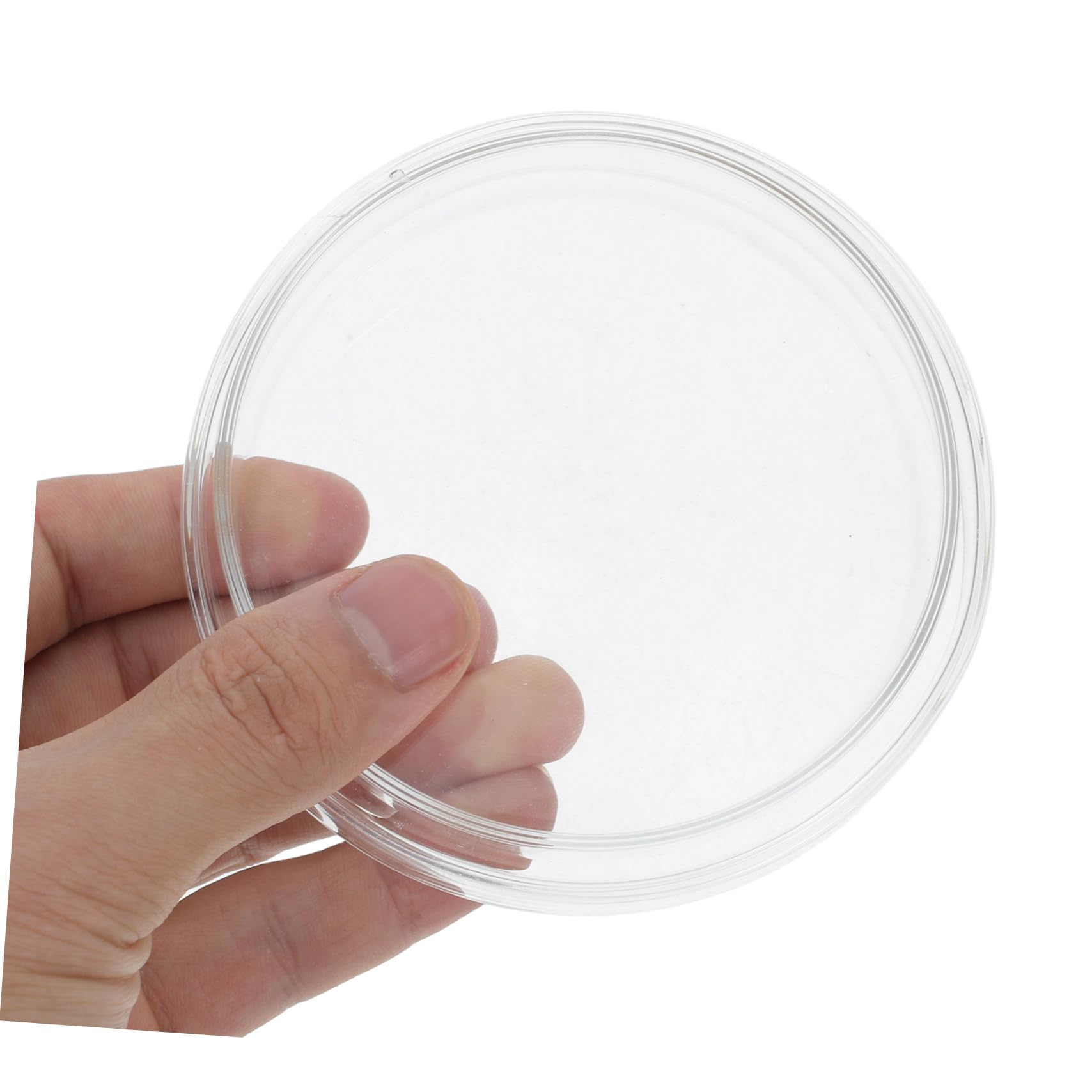 GLEAVI 10piezas Placa de Cultivo de Vidrio Placas de Petri de Agar Equipo para Experimento Microbiológico Crecimiento Nutriente Hongo Laboratorio Petri