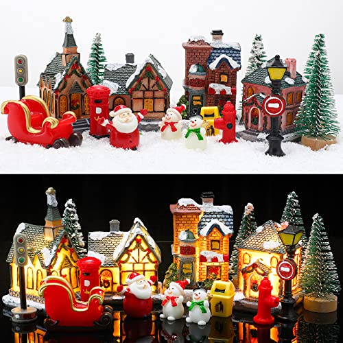 Christmas Village Houses Clearance 