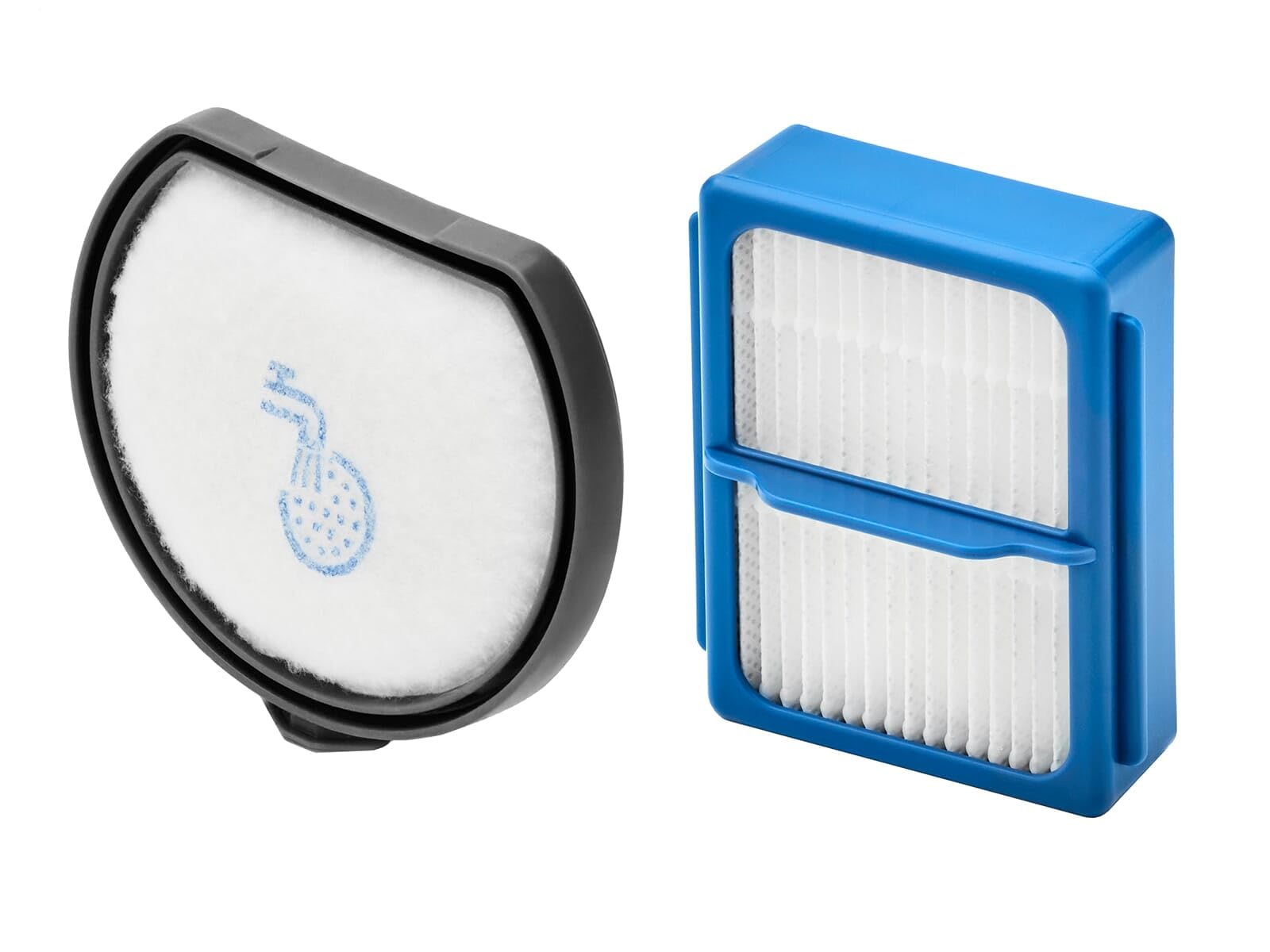 AEG ASKQX9 Filter Set consisting of 1x Fine Dust Filter & 1x Exhaust Filter, Washable & Reusable, Suitable for QX9 Cordless Vacuum Cleaner
