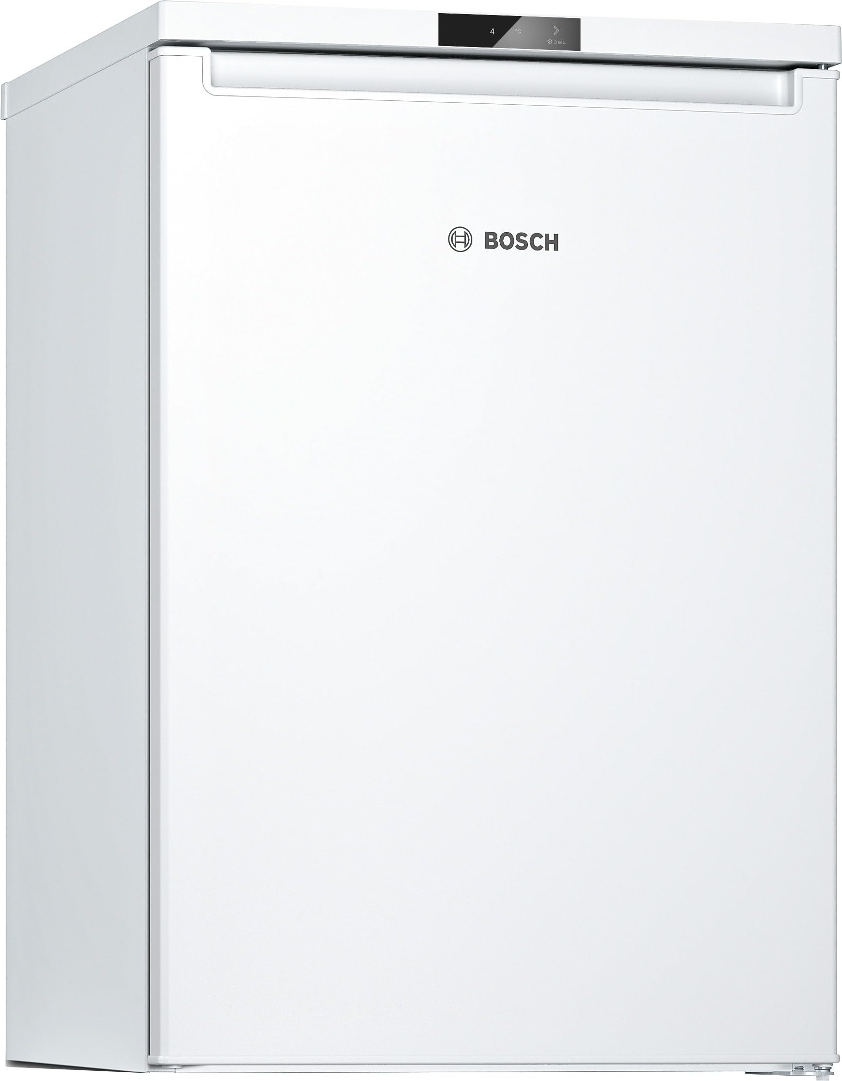 Bosch KTR15NWEBP, Seria 2, Mała lodówka, Darmowa pozycja, 85 x 56 cm, 134 l, Biały